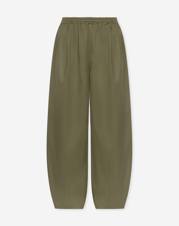 CALI BARREL PANTS LEGERGROEN