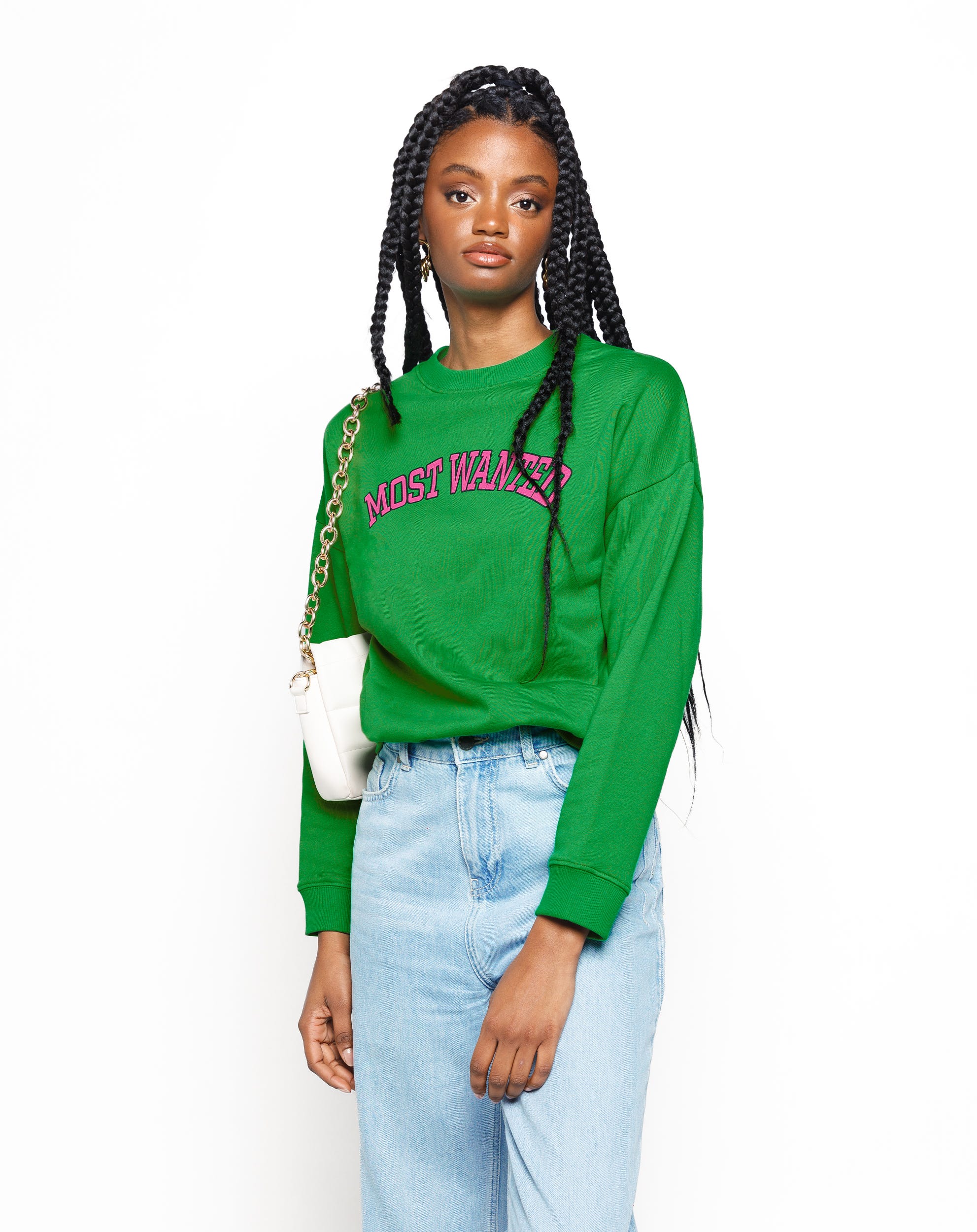 MOST WANTED SWEATER GREEN