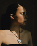 BIG HEART PENDANT NECKLACE