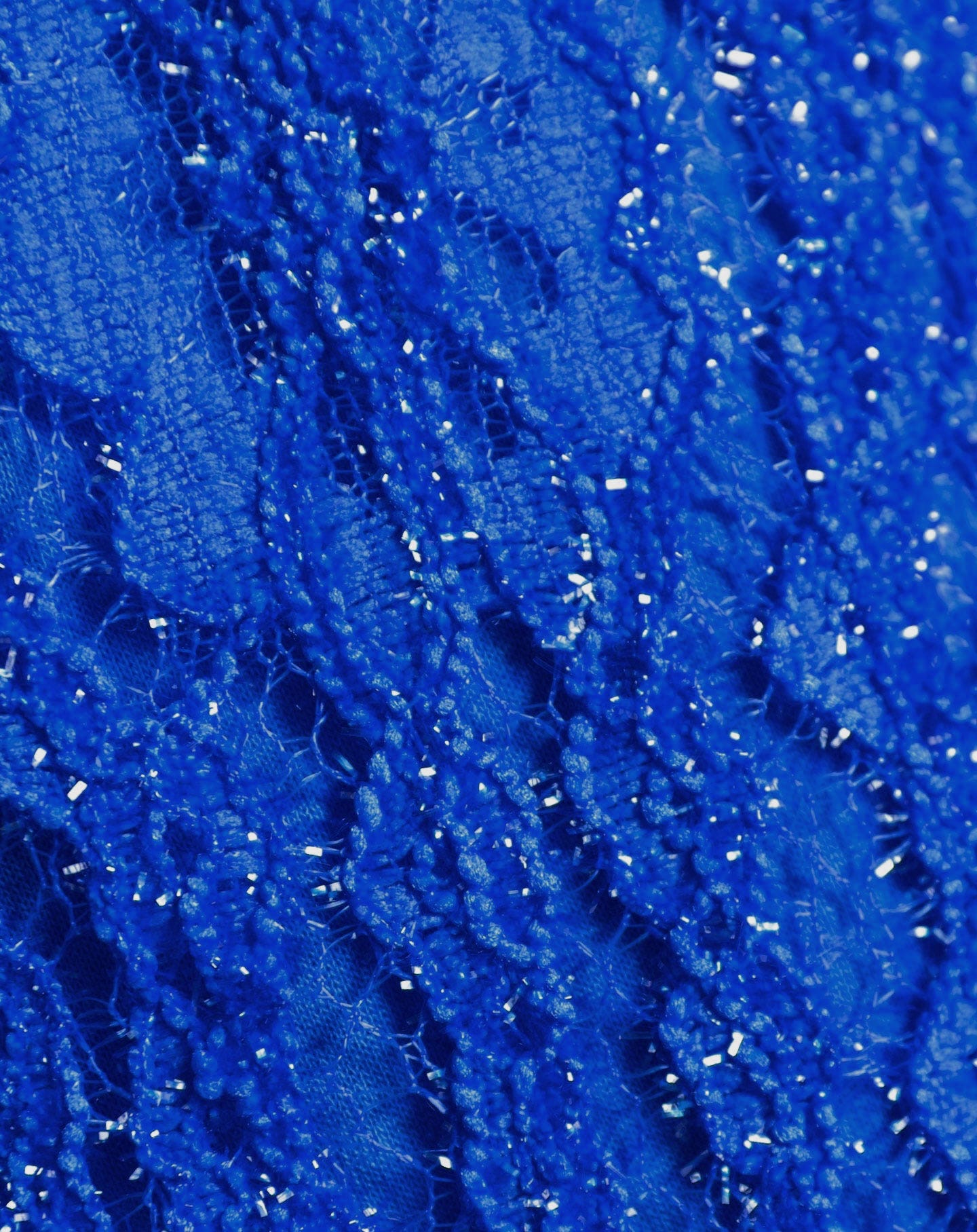FLORA GLITTER DRESS ROYAL BLUE
